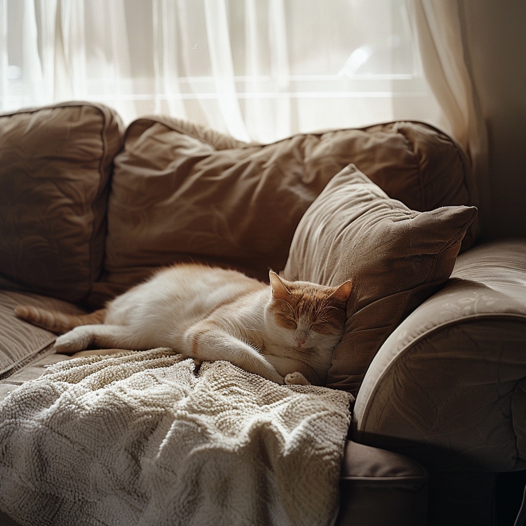 Comment enlever l’odeur de pipi de chat sur un canapé