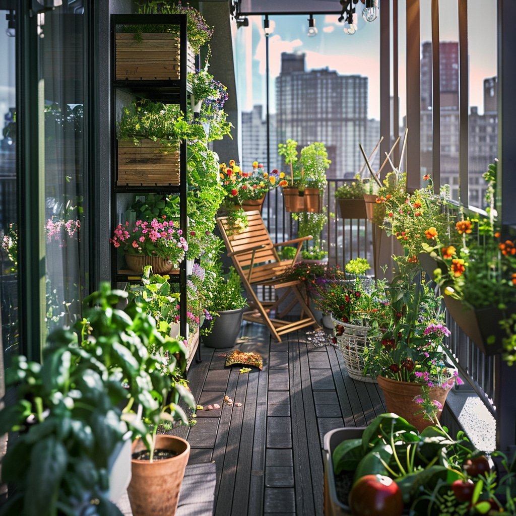 Potager urbain : Comment créer un potager urbain sur votre balcon